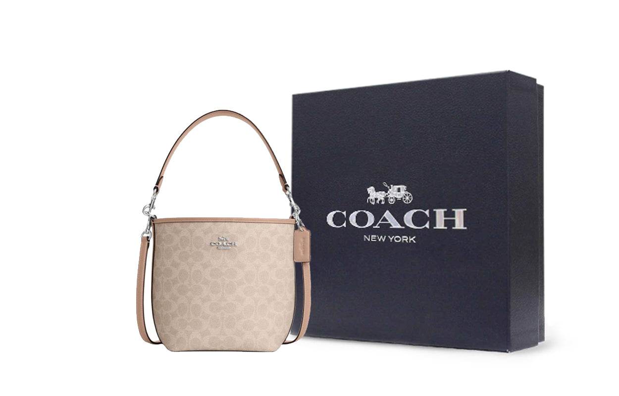 Сумка женская Coach City 17 Old Flower Full Print - Boxette Shop